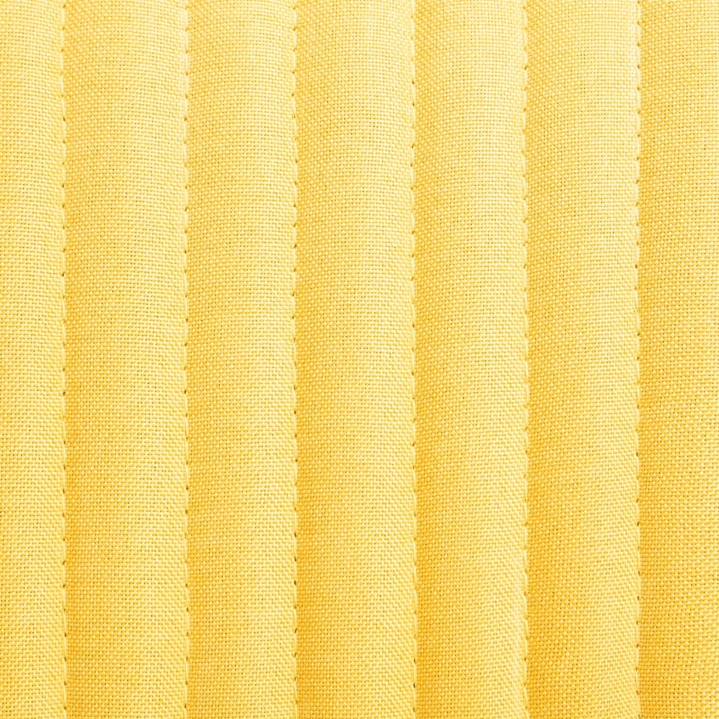 Chaises à manger lot de 2 tissu #couleur_jaune