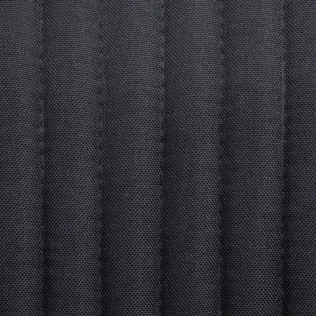 Chaises à manger lot de 2 tissu #couleur_noir