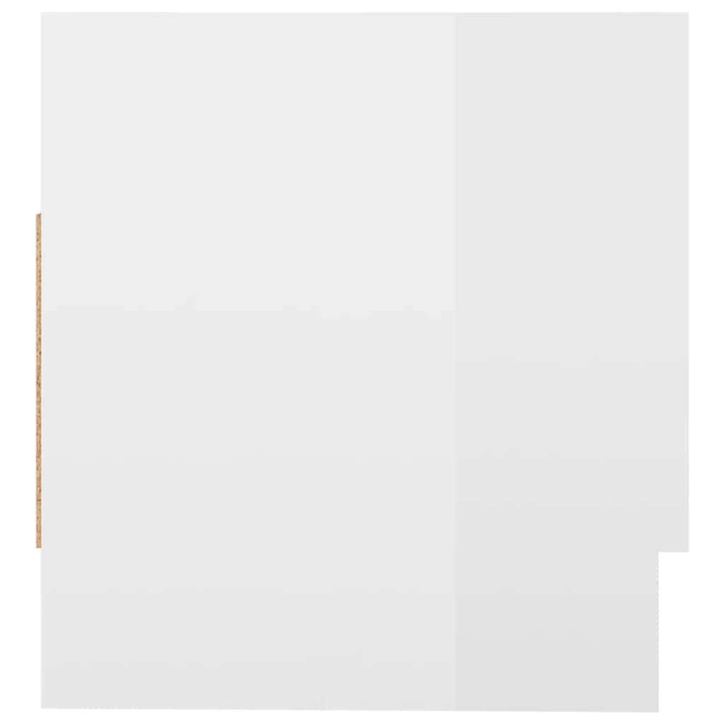 Garde-robe 70x32,5x35 cm Aggloméré #couleur_blanc brillant