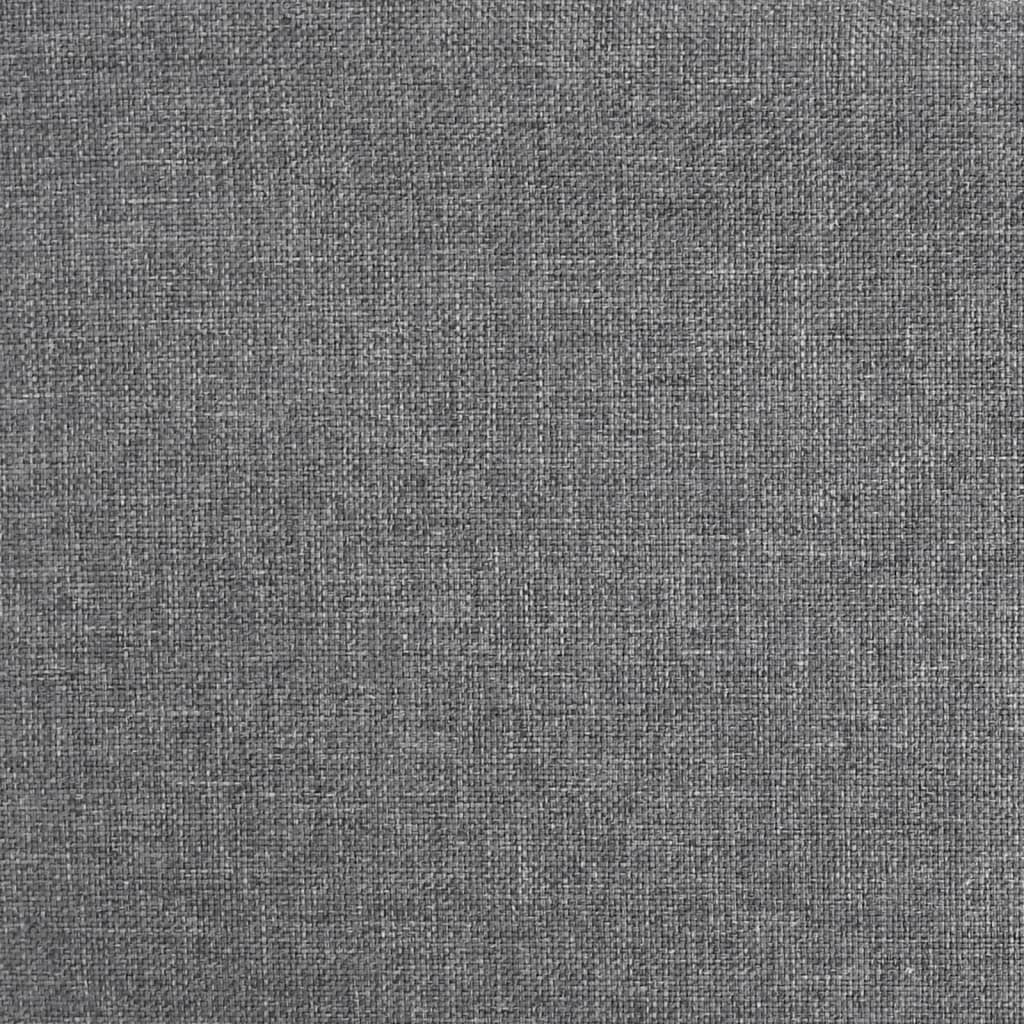 Tabourets de bar lot de 2 tissu #couleur_gris clair
